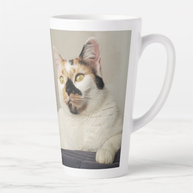 Tasse Latte Photo de Best Cat Mom (Droite)