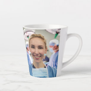 Tasse Latte Photo de docteur personnaliser