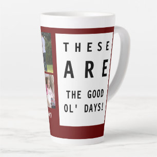 Tasse Latte Photo des bons jours
