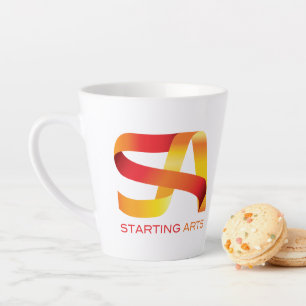 Tasse Latte Photo du logo SA 2020