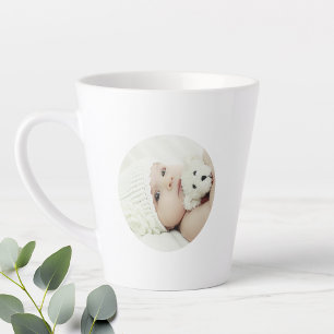Tasse Latte Photo personnalisée
