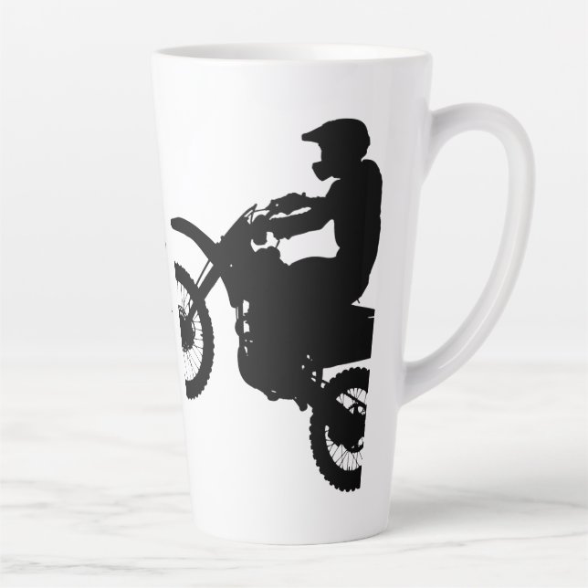 Tasse Latte Photo Tile (Droite)