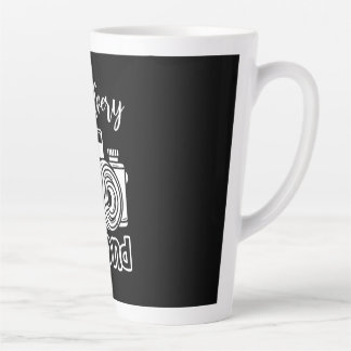Tasse Latte Photographe Profite Chaque Seconde