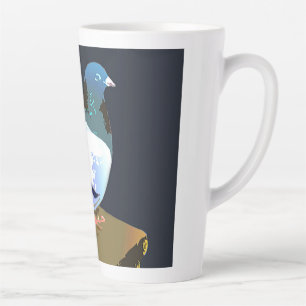 Tasse Latte Pigeon muth