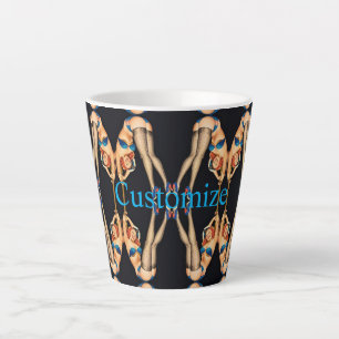 Tasse Latte Pinceaux Vintages acrobatiques Thunder_Cove