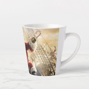 Tasse Latte Pirate Père Noël