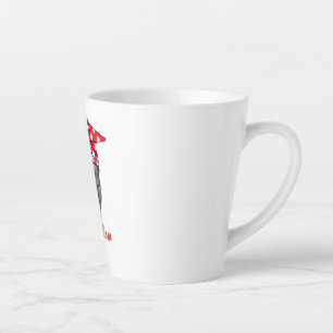 Tasse Latte Pittie Maman Chemise pour Pitbull Amoureux de les 
