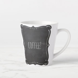Tasse Latte plateau de café