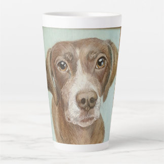 Tasse Latte Pointeur latte à poitrine courte allemande