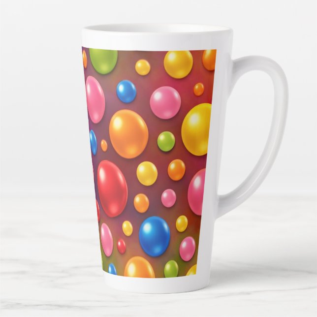 Tasse Latte points groovy (Droite)