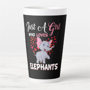 Tasse Latte Poison de Just Girl Who Loves Elephants