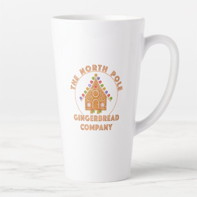 Tasse Latte Pôle Nord Gingerbread Co Gingerbread Tester (Droite)
