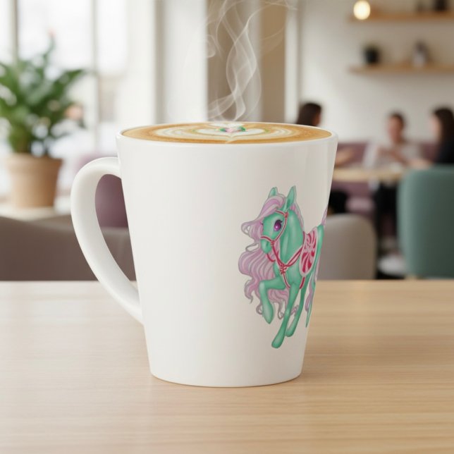Tasse Latte Pony (Créateur téléchargé)