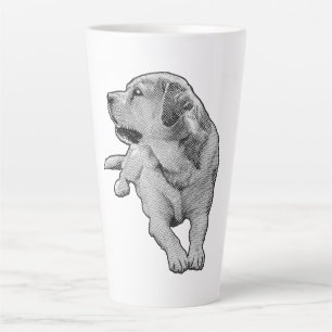 Tasse Latte Portes douces, Regard Loyal