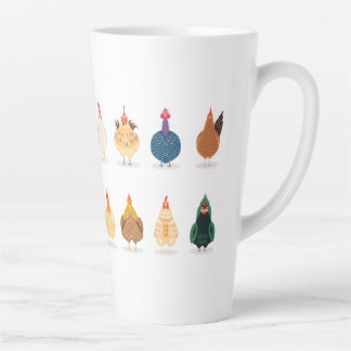 Tasse Latte Poulet mou