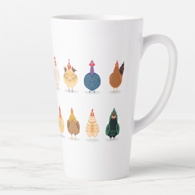 Tasse Latte  Poulet mou (Droite)