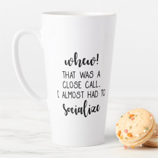 Tasse Latte Pourquoi c'était un appel à la socialisation