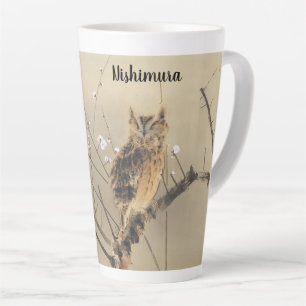 Tasse Latte Premières floraisons de prunier par Nishimura Goun