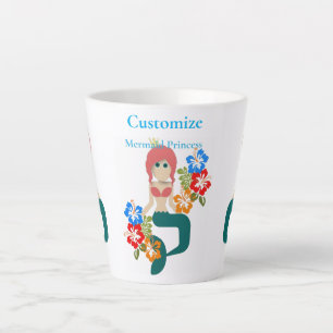 Tasse Latte Princesse Sirène Roux Thunder_Cove