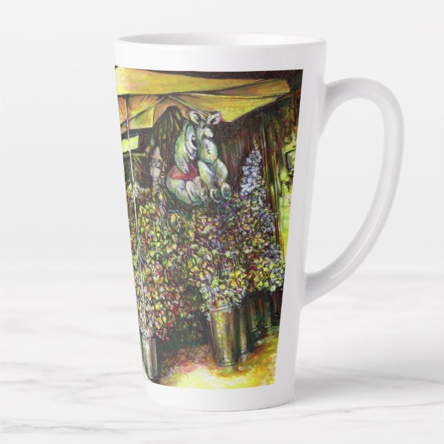 Tasse Latte Pris la possession d'options (Droite)