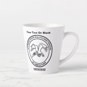 Tasse Latte Prison des politiciens de l'Illinois