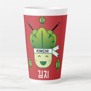 Tasse Latte Probiotiques alimentaires coréens Kimich en santé