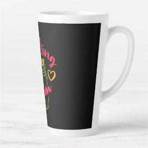 Tasse Latte Professeur Cadeaux   Enseigner est ma confiture