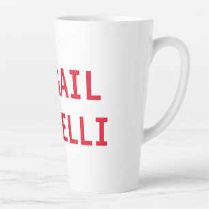 Tasse Latte Professionnel minimaliste audacieux moderne