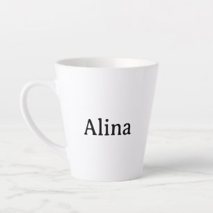 Tasse Latte Promotion de la marque 12 oz Petit
