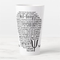 PSYCHOLOGIE Word Cloud texte personnalisé