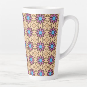 Tasse Latte Puissance de la Fleur Étoilée