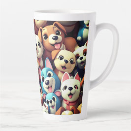 Tasse Latte Puppy Love please