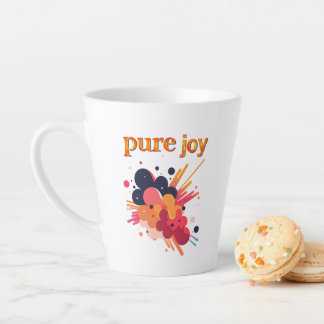 Tasse Latte "Pure Joy, pure you.” Positive Vibes Street Wear 
