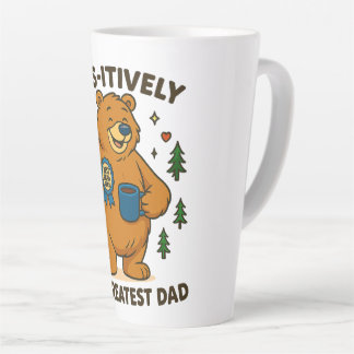 Tasse Latte Pws-itivement le plus grand papa ours