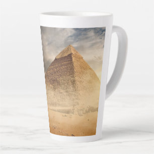 Tasse Latte Pyramides d'Égypte