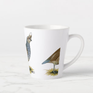 Tasse Latte Quail à échelle