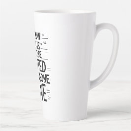 Tasse Latte Quelle Épaisseur