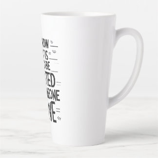 Tasse Latte Quelle Épaisseur