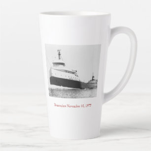 Tasse Latte Rappelez-vous : L'Edmund Fitzgerald feat. Noms d'é