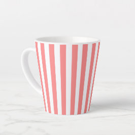 Tasse Latte Rayures
