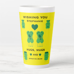 Tasse Latte Récupération personnalisable à l'hôpital