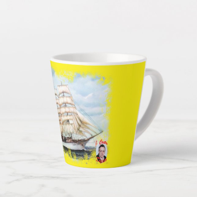 Tasse Latte Regata Cutty Sark (Angle droit)