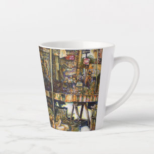 Tasse Latte Rend la créativité plus éclatante