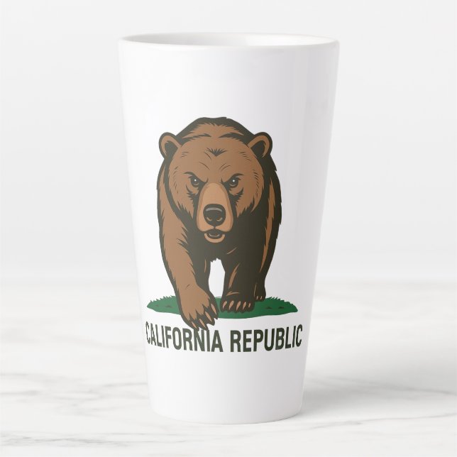 Tasse Latte République de Californie (Devant)