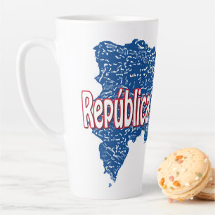 Tasse Latte République dominicaine