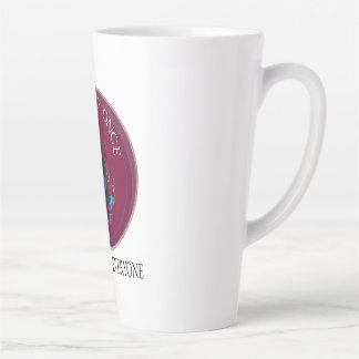 Tasse Latte Respiré une fois : Crâne de démon hypnotique