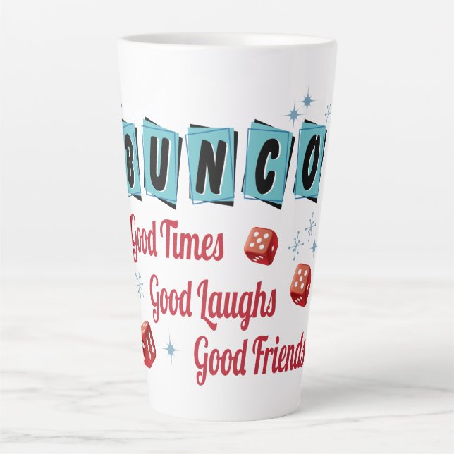 Tasse Latte Reto Buno Joueur ami (Devant)