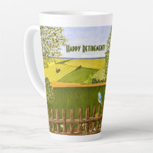 Tasse Latte Retraite Belle Vue