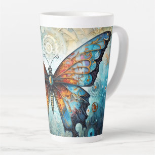 Tasse Latte Rêve de papillon mécanique