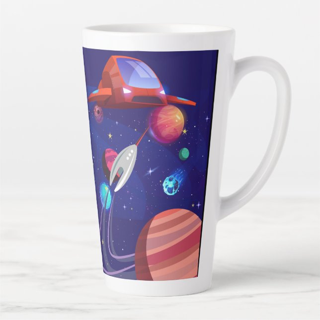 TASSE LATTE ROCKETSHIP (Droite)